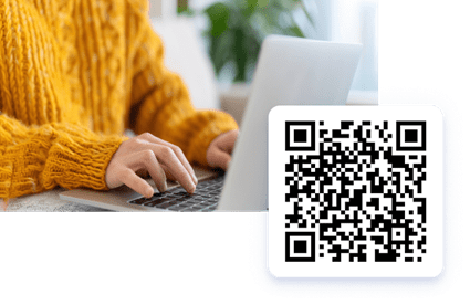 QR code to apply for financial assistance at Ascension Saint Thomas.