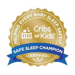 Gold Safe Sleep Badge