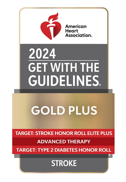 American Heart Association Stroke Gold Plus Award