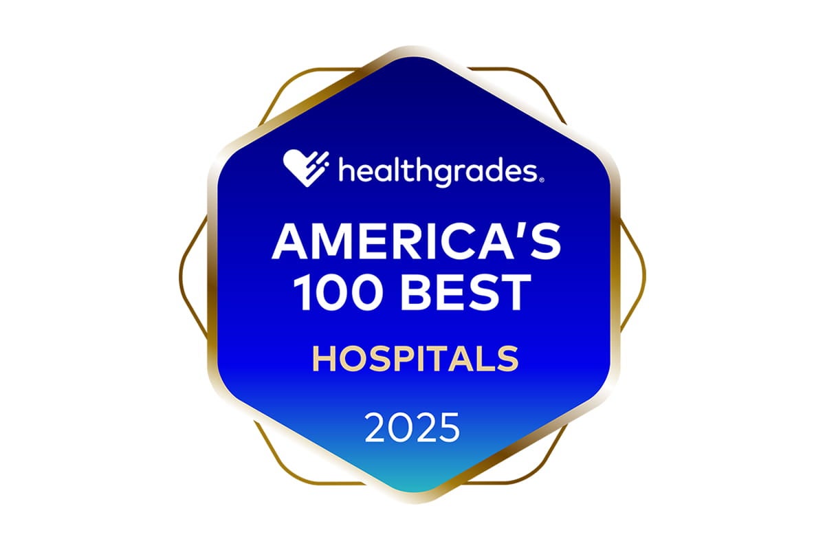 Healthgrades America's 100 best hospitals.