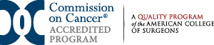 Accredited by the Commission on Cancer