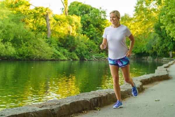 Woman Jogging