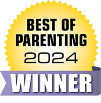 Best of Parenting 2024 winner badge