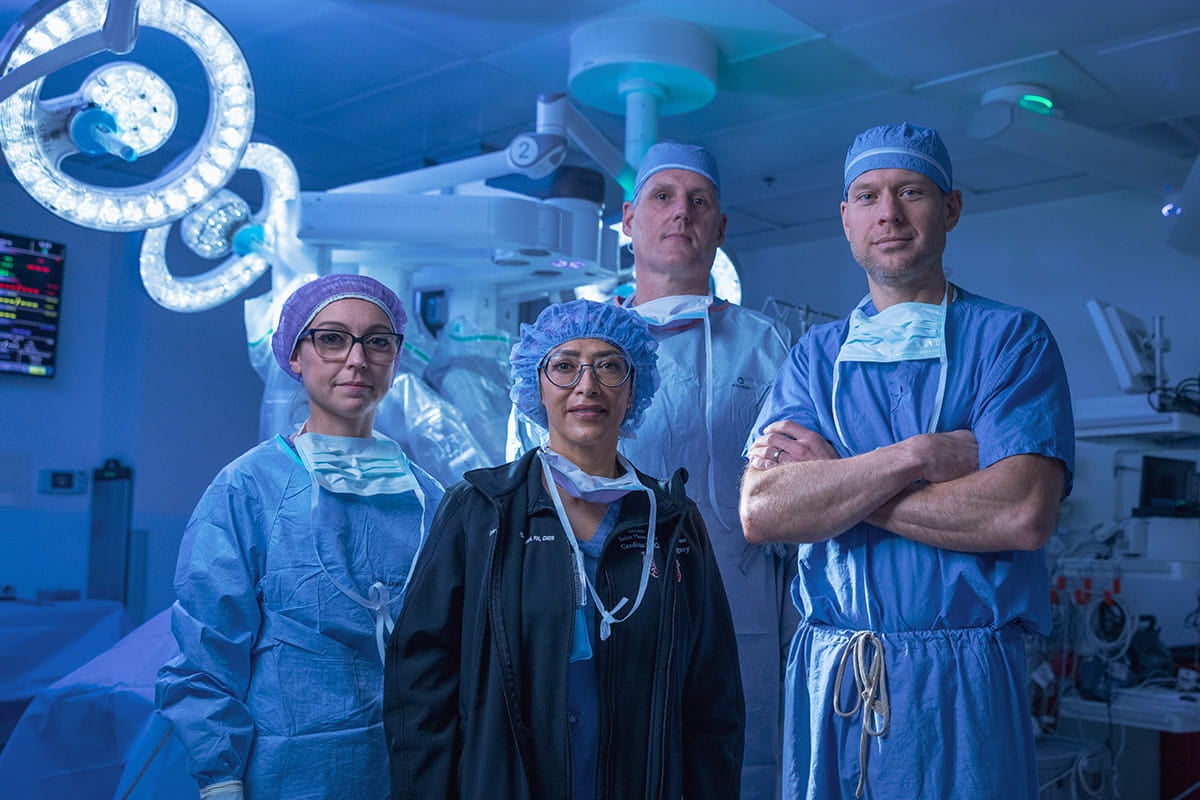 Doctors in the operating room at Ascension Saint Thomas