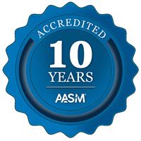 American Academy of Sleep Medicine Accreditation Badge 