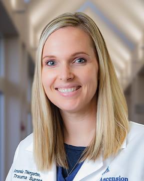 Amanda J Thiergartner, PA-C, Surgical Critical Care-Trauma